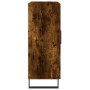 Aparador de madera de ingeniería roble ahumado 69,5x34x90 cm de , Aparadores - Ref: Foro24-827817, Precio: 86,83 €, Descuento: %