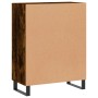 Aparador de madera de ingeniería roble ahumado 69,5x34x90 cm de , Aparadores - Ref: Foro24-827817, Precio: 86,83 €, Descuento: %