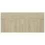 Mueble con lavabo madera de ingeniería roble Sonoma de vidaXL, Tocadores de baño - Ref: Foro24-3070850, Precio: 275,70 €, Des...