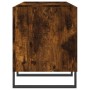 Mueble discos madera contrachapada roble ahumado 121x38x48 cm de , Almacenamiento para CD y DVD - Ref: Foro24-831689, Precio:...