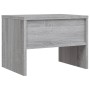 Mesita de noche madera contrachapada gris Sonoma 40x30x30 cm de , Mesitas de noche - Ref: Foro24-815239, Precio: 26,84 €, Des...