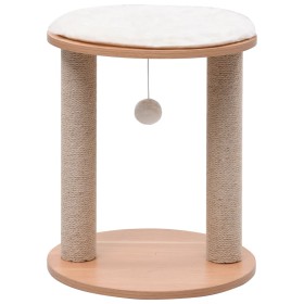 Rascador para gatos pequeños con postes rascadores 44 cm de , Mobiliario para gatos - Ref: Foro24-170935, Precio: 50,13 €, De...