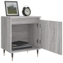 Mesita de noche madera de ingeniería gris Sonoma 40x30x50 cm de , Mesitas de noche - Ref: Foro24-826824, Precio: 40,03 €, Des...