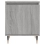 Mesita de noche madera de ingeniería gris Sonoma 40x30x50 cm de , Mesitas de noche - Ref: Foro24-826824, Precio: 40,03 €, Des...