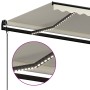 Toldo automático con LED y sensor de viento crema 450x300 cm de vidaXL, Toldos - Ref: Foro24-3069132, Precio: 540,93 €, Descu...