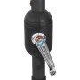 Sombrilla de jardín con luces LED azul celeste 400 cm de , Sombrillas - Ref: Foro24-312537, Precio: 91,63 €, Descuento: %