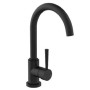 SCHÜTTE Grifo mezclador con caño alto CORNWALL baja presión negro mate de , Grifos - Ref: Foro24-435076, Precio: 107,58 €, De...