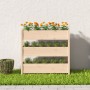 Jardinera de madera maciza de pino 112x25x104,5 cm de , Maceteros y jardineras - Ref: Foro24-823920, Precio: 102,98 €, Descue...