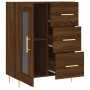 Aparador de madera de ingeniería marrón roble 69,5x34x90 cm de , Aparadores - Ref: Foro24-828035, Precio: 70,79 €, Descuento: %