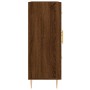 Aparador de madera de ingeniería marrón roble 69,5x34x90 cm de , Aparadores - Ref: Foro24-828035, Precio: 70,79 €, Descuento: %