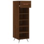 Zapatero madera de ingeniería roble marrón 30x35x105 cm de , Armarios y almacenamiento - Ref: Foro24-829651, Precio: 58,25 €,...