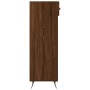 Zapatero madera de ingeniería roble marrón 30x35x105 cm de , Armarios y almacenamiento - Ref: Foro24-829651, Precio: 58,25 €,...
