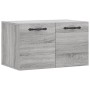 Armario de pared madera de ingeniería gris Sonoma 60x36,5x35 cm de , Taquillas y armarios de almacenamiento - Ref: Foro24-830...