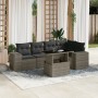 Set de muebles de jardín 6 pzas y cojines ratán sintético gris en Conjuntos de jardín | Comprar online en Foru.es