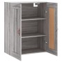 Armario de pared madera ingeniería gris Sonoma 69,5x34x90 cm de , Aparadores - Ref: Foro24-830362, Precio: 68,39 €, Descuento: %