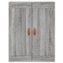 Armario de pared madera ingeniería gris Sonoma 69,5x34x90 cm de , Aparadores - Ref: Foro24-830362, Precio: 68,39 €, Descuento: %