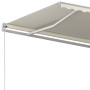 Toldo retráctil manual color crema 500x300 cm de vidaXL, Toldos - Ref: Foro24-3068937, Precio: 475,93 €, Descuento: %
