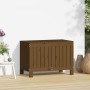 Caja de almacenaje jardín madera pino marrón miel 76x42,5x54 cm de , Cajas de almacenaje para exteriores - Ref: Foro24-823825...