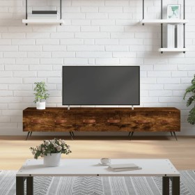 Mueble de TV madera de ingeniería roble ahumado 150x36x30 cm de , Muebles TV - Ref: Foro24-829129, Precio: 85,84 €, Descuento: %