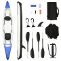 Kayak inflable poliéster azul 424x81x31 cm de , Kayaks - Ref: Foro24-93436, Precio: 533,89 €, Descuento: %