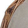 Cesta para leña con asas sauce marrón 57x46,5x52 cm de , Bolsas y soportes de leña - Ref: Foro24-286987, Precio: 65,00 €, Des...