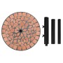 Base de sombrilla redonda color terracota 12 kg de , Bases para sombrillas - Ref: Foro24-362219, Precio: 73,39 €, Descuento: %