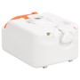 Inodoro de camping integrado HDPE y acero blanco 24+17 L de , Urinarios y retretes portátiles - Ref: Foro24-154409, Precio: 5...