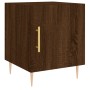 Mesita de noche madera de ingeniería marrón roble 40x40x50 cm de , Mesitas de noche - Ref: Foro24-827546, Precio: 38,72 €, De...