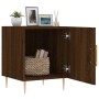 Mesita de noche madera de ingeniería marrón roble 40x40x50 cm de , Mesitas de noche - Ref: Foro24-827546, Precio: 38,72 €, De...