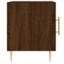 Mesita de noche madera de ingeniería marrón roble 40x40x50 cm de , Mesitas de noche - Ref: Foro24-827546, Precio: 38,72 €, De...
