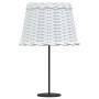 Pantalla para lámpara mimbre blanco Ø30x20 cm de , Pantallas para lámparas - Ref: Foro24-364383, Precio: 27,87 €, Descuento: %