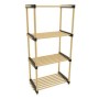 Storage solutions Zapatero con 4 estantes madera 49x28x92,5 cm de , Zapateros y organizadores de calzado - Ref: Foro24-442514...