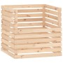 Compostador de madera maciza de pino 80x80x78 cm de , Compostadores - Ref: Foro24-822187, Precio: 122,02 €, Descuento: %