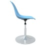Sillas de comedor giratorias 4 unidades PP azul de , Sillas de comedor - Ref: Foro24-338278, Precio: 178,63 €, Descuento: %