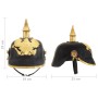 Réplica de casco de soldado prusiano LARP acero negro de , Armas coleccionables - Ref: Foro24-286118, Precio: 97,78 €, Descue...