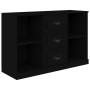 Aparador de madera contrachapada negro 104,5x35,5x67,5 cm de , Aparadores - Ref: Foro24-816233, Precio: 97,09 €, Descuento: %