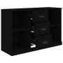 Aparador de madera contrachapada negro 104,5x35,5x67,5 cm de , Aparadores - Ref: Foro24-816233, Precio: 97,09 €, Descuento: %