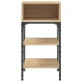 Mesita noche 2 uds madera ingeniería roble Sonoma 35x34,5x70 cm de , Mesitas de noche - Ref: Foro24-825886, Precio: 49,05 €, ...