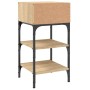 Mesita noche 2 uds madera ingeniería roble Sonoma 35x34,5x70 cm de , Mesitas de noche - Ref: Foro24-825886, Precio: 49,05 €, ...