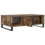 Mesa de centro madera de ingeniería roble ahumado 104x60x35 cm de , Mesas de centro - Ref: Foro24-827097, Precio: 108,32 €, D...