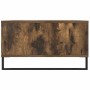 Mesa de centro madera de ingeniería roble ahumado 104x60x35 cm de , Mesas de centro - Ref: Foro24-827097, Precio: 108,32 €, D...