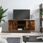 Mueble de TV madera de ingeniería roble ahumado 104x35x50 cm de , Muebles TV - Ref: Foro24-827017, Precio: 63,15 €, Descuento: %
