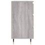 Mesita de noche 2 uds madera ingeniería gris Sonoma 40x35x69 cm de , Mesitas de noche - Ref: Foro24-826921, Precio: 103,81 €,...