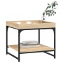 Mesa de centro madera ingeniería roble Sonoma 49,5x49,5x45 cm de , Mesas de centro - Ref: Foro24-832809, Precio: 35,21 €, Des...