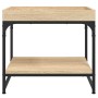 Mesa de centro madera ingeniería roble Sonoma 49,5x49,5x45 cm de , Mesas de centro - Ref: Foro24-832809, Precio: 35,21 €, Des...