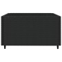 Set de muebles de jardín 3 pzas y cojines ratán sintético negro de , Sofás de exterior - Ref: Foro24-319787, Precio: 204,16 €...