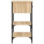 Mesitas noche 2 uds madera ingeniería roble Sonoma 34x36x70 cm de , Mesitas de noche - Ref: Foro24-825976, Precio: 79,68 €, D...