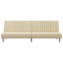 Sofá cama de tela color crema de , Sofás - Ref: Foro24-351884, Precio: 229,48 €, Descuento: %