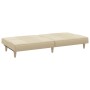 Sofá cama de tela color crema de , Sofás - Ref: Foro24-351884, Precio: 229,48 €, Descuento: %