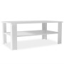 Mesa de centro madera de ingeniería blanco 100x59x42 cm de , Mesas de centro - Ref: Foro24-244857, Precio: 65,46 €, Descuento: %